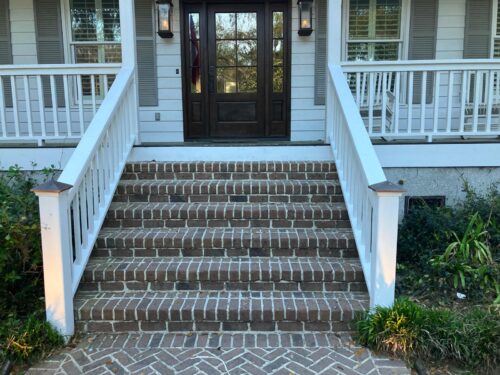 Replace hand railis (2)